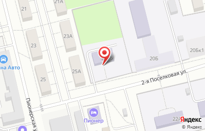 Детский сад №38 на Пионерской улице на карте