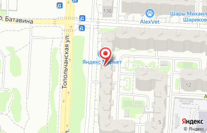 Парикмахерский салон Твой стиль в Кировском районе на карте