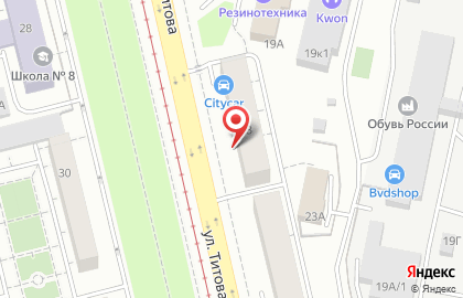 ИнструментРУ на улице Титова на карте