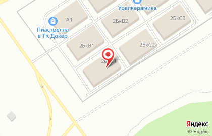 Компания-производитель межкомнатных дверей Дверона на улице Бахчиванджи на карте