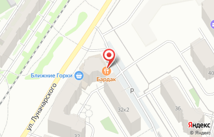 Кафе Бардак в Твери на карте
