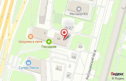 Многофункциональный центр предоставления государственных услуг, район Чертаново Центральное на карте