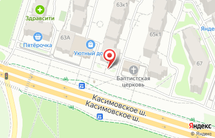 Студия ногтевого сервиса LAKi на Касимовском шоссе на карте