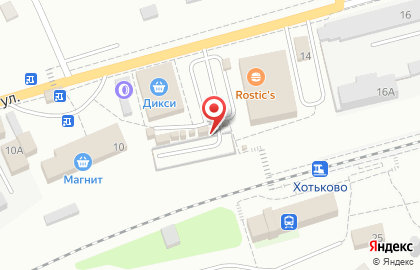 Киоск по продаже хлебобулочных изделий Каравай св на 1-ой Больничной улице на карте