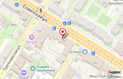 Сервисный центр Технолинт в Центральном районе на карте