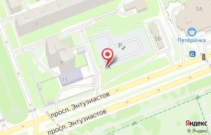 Автостоянка в Пскове на карте