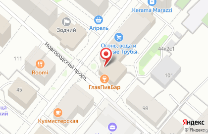 Многопрофильная фирма Новый Город на Поморской улице на карте