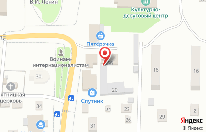 Магазин косметики и бытовой химии Магнит Косметик на Советской улице на карте