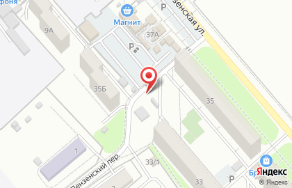 Автостоянка в Саратове на карте