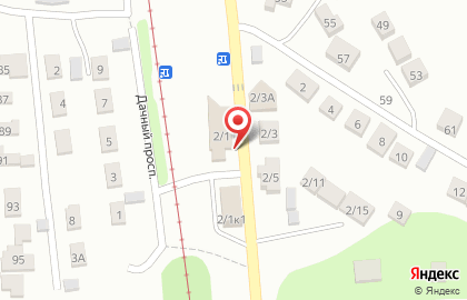 Строительно-монтажная организация ДиАлСтрой в Ленинском районе на карте