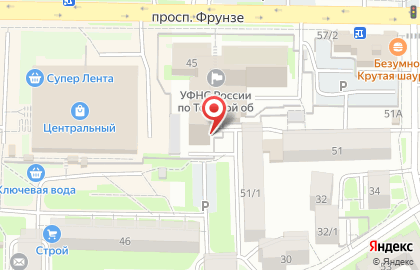 ИФНС, Инспекция Федеральной налоговой службы России по г. Томску на карте