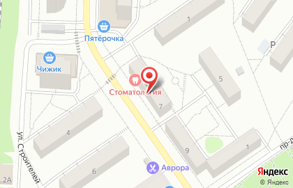 Пансионат Почта России на улице Ленина на карте