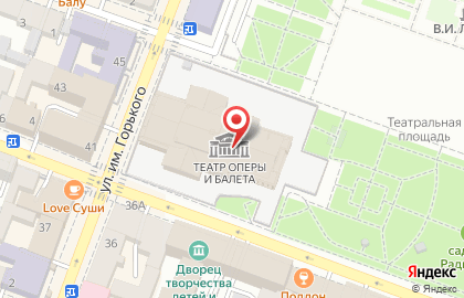 Саратовский академический театр оперы и балета на карте