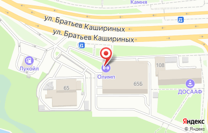 Центр информационных технологий Первый БИТ на улице Братьев Кашириных на карте