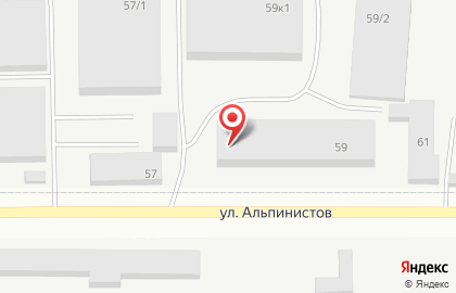 Мототехцентр Cool Motors на улице Альпинистов на карте
