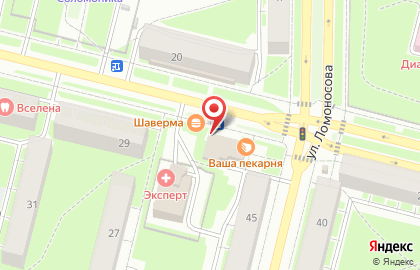 Магазин фруктов и овощей на улице Металлургов на карте