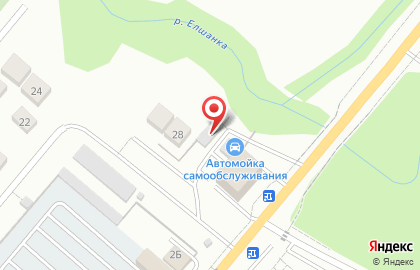 Автомойка на Волкова на карте
