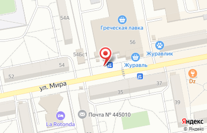 Пекарня-кондитерская Testo в Центральном районе на карте
