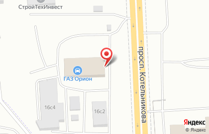 Официальный дилерский центр ГАЗ по Красноярскому краю АвтоцентрГАЗ Орион на карте