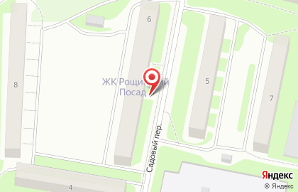 Магазин РосАл в Садовом переулке на карте