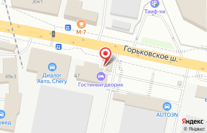Центр проката велосипедов и спортивного инвентаря ФанРайд на Горьковском Шоссе на карте