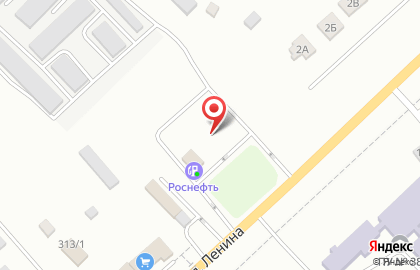 СТО Роснефть на улице Ленина на карте