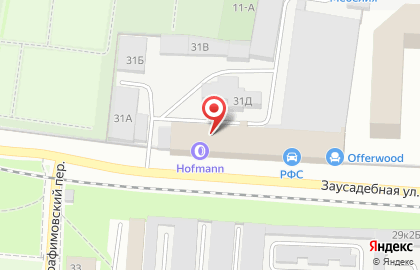 Тюнинг-центр Виктория Авто на Заусадебной улице на карте