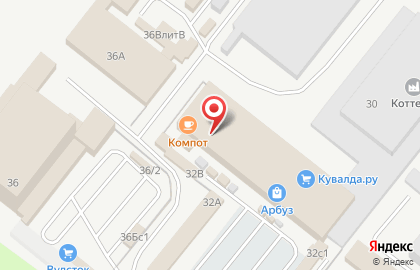 Магазин напольных покрытий Европол в Автозаводском районе на карте