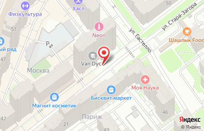 Магеллан на улице Карла Маркса на карте