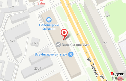 Магазин Крепмастер в Октябрьском округе на карте