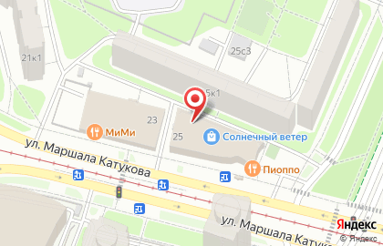 Интернет-провайдер Билайн в Москве на карте
