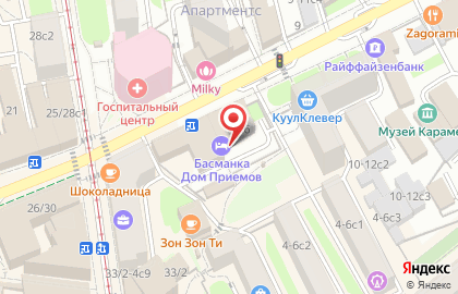 Дом приемов Басманка на карте