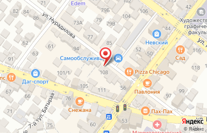 Магазин итальянских тканей Eurotex в Советском районе на карте