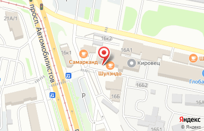 Центр страхования Автополис 03 в Железнодорожном районе на карте