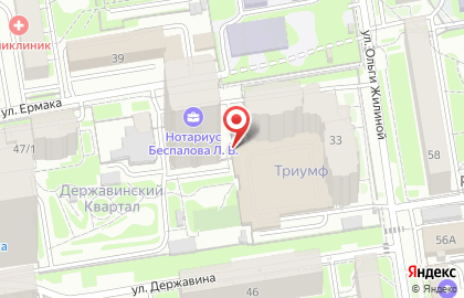 Ампир-Новосибирск на карте