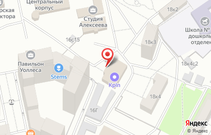Бюро Крупный план на карте