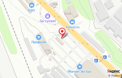 Мойка самообслуживания iWash на Лесозаводской улице на карте