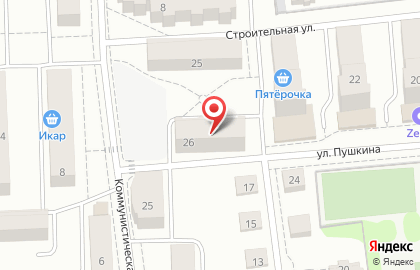 Домашний детский сад Ягодка на улице Пушкина на карте