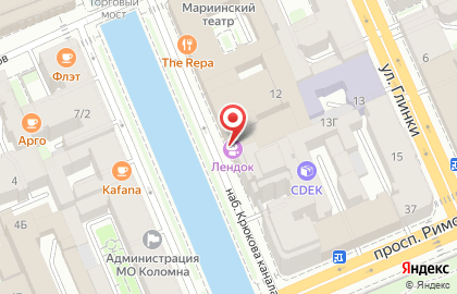 Санкт-Петербургская студия документальных фильмов на карте