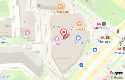 Теремок на Сходненской на карте