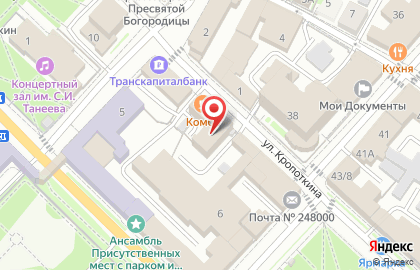 Геодезическая компания в Калуге на карте