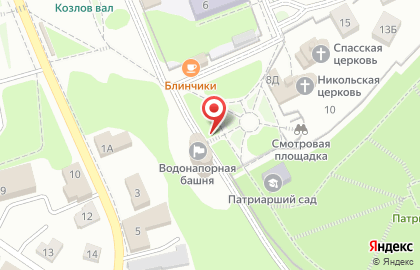 Патриарший сад, Владимирская городская станция юннатов на карте