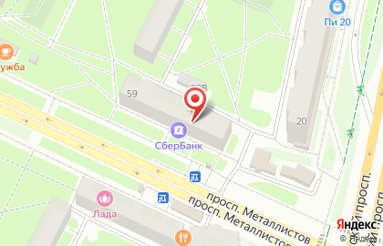 Сбербанк, Дополнительный Офис # 9055/0593 на карте