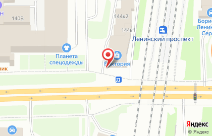 Мебельный салон Кухни ЗОВ на Ленинском проспекте на карте