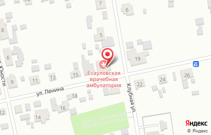 Есауловская врачебная амбулатория на карте