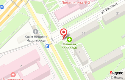 Киоск по продаже фруктов и овощей на улице Братьев Игнатовых на карте