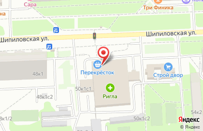 Салон сотовой связи МегаФон на Шипиловской улице на карте
