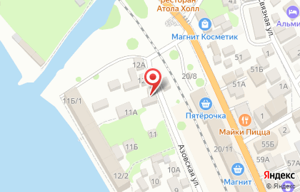 Двор у моря на карте