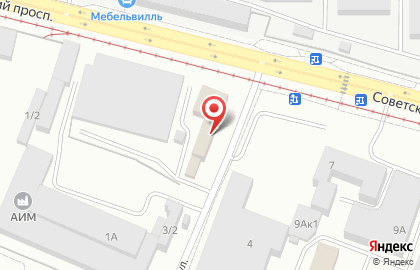 Столовая Фортуна на Заводской улице на карте