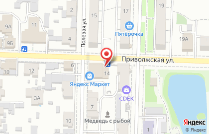 Магазин мебели Дешевая мебель тут на Приволжской улице на карте